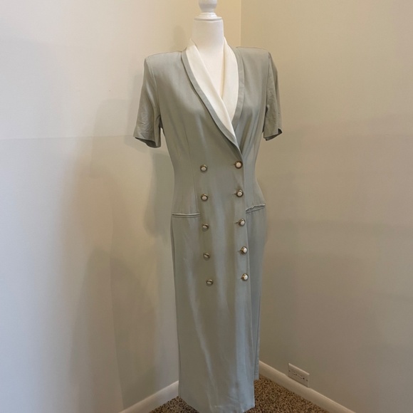 Vintage J Taylor Dress - Picture 1 of 8